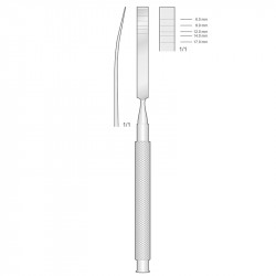 CINCEL DE 7,5 MM CURVO FL-144